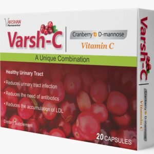 Varsh-C® Vitamin C + Cranberry + D-Mannose